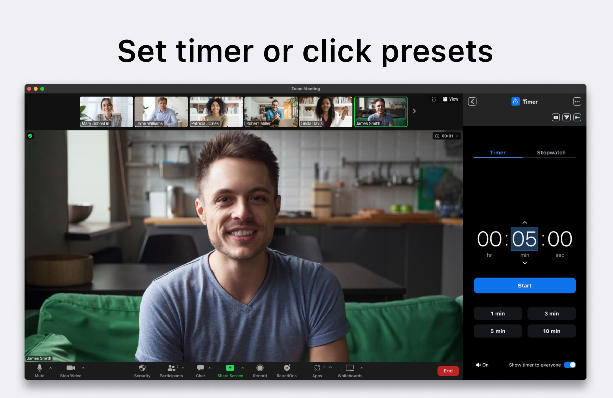 Timer - Zoom App Marketplace
